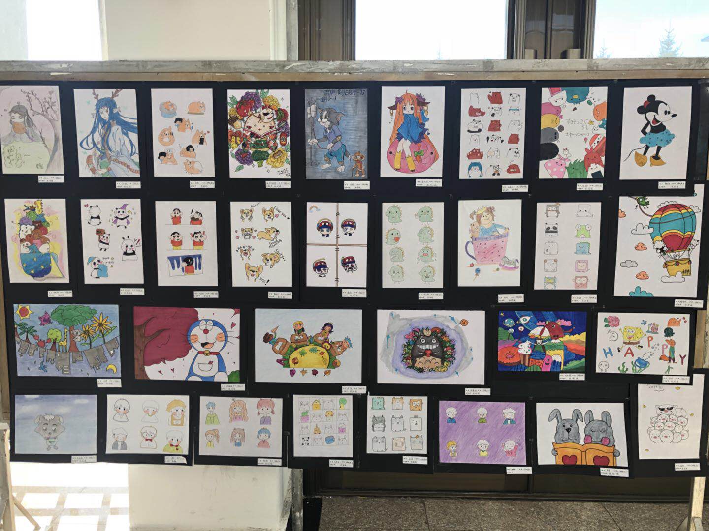 師范學(xué)院學(xué)前教育專業(yè)學(xué)生職業(yè)技能大賽系列活動報道之一---兒童畫比賽