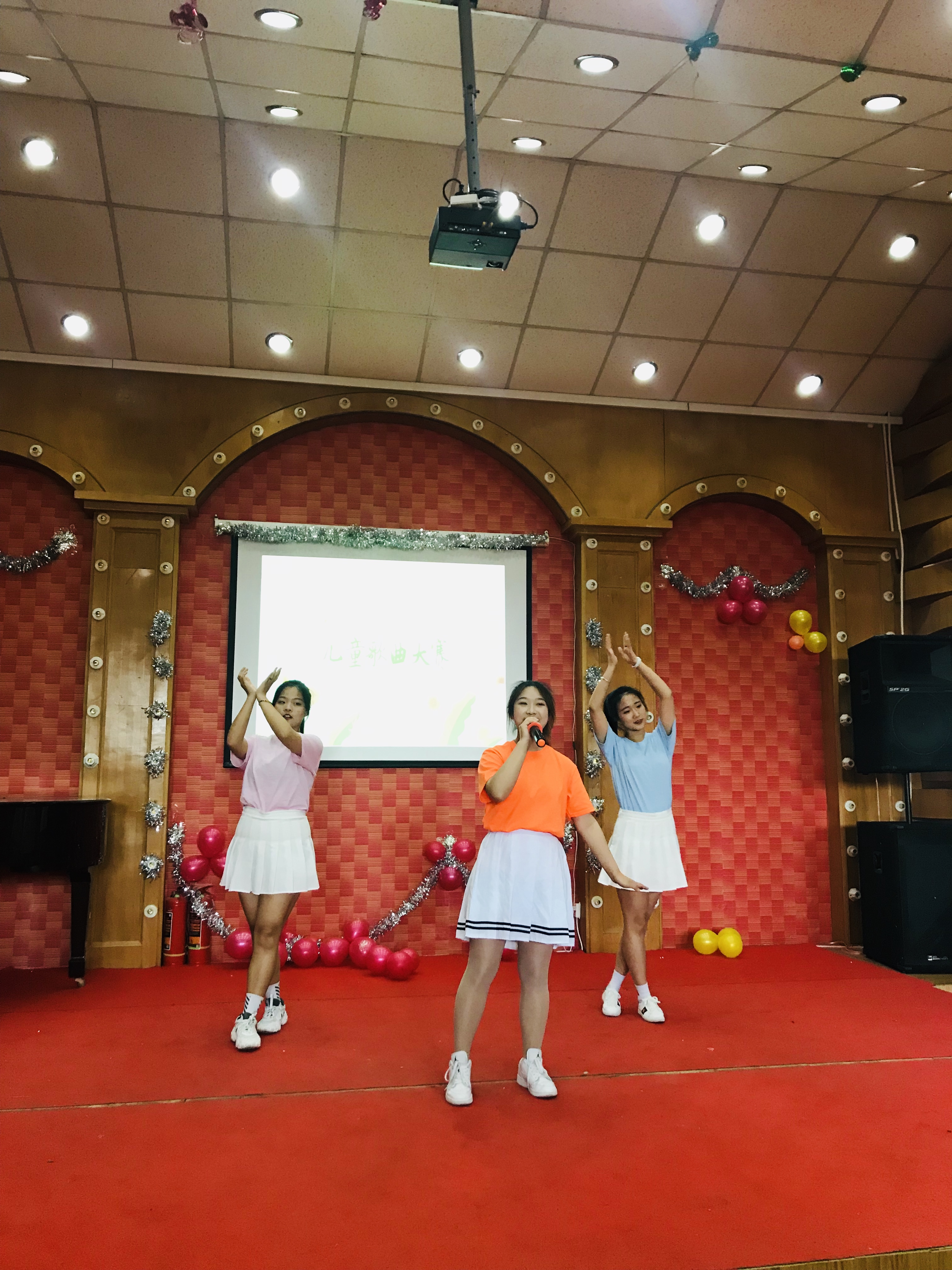 師范學院學前教育專業(yè)技能大賽系列活動之——“不忘初心、音為有你”兒童歌曲演唱比賽。