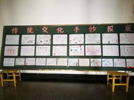 基礎(chǔ)教育學(xué)院舉辦“中國傳統(tǒng)文化手抄報(bào)”展覽