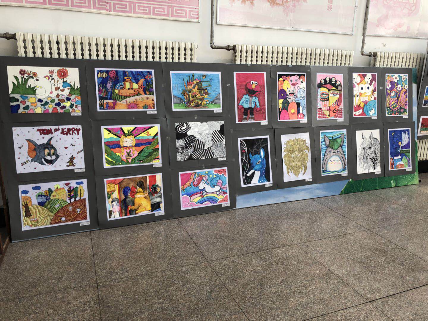 師范學(xué)院學(xué)前教育專業(yè)學(xué)生職業(yè)技能大賽系列活動報道之一---兒童畫比賽