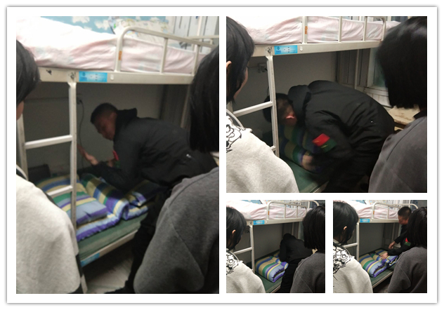 旅游商務(wù)學(xué)院學(xué)工人員深入學(xué)生公寓檢查指導(dǎo)