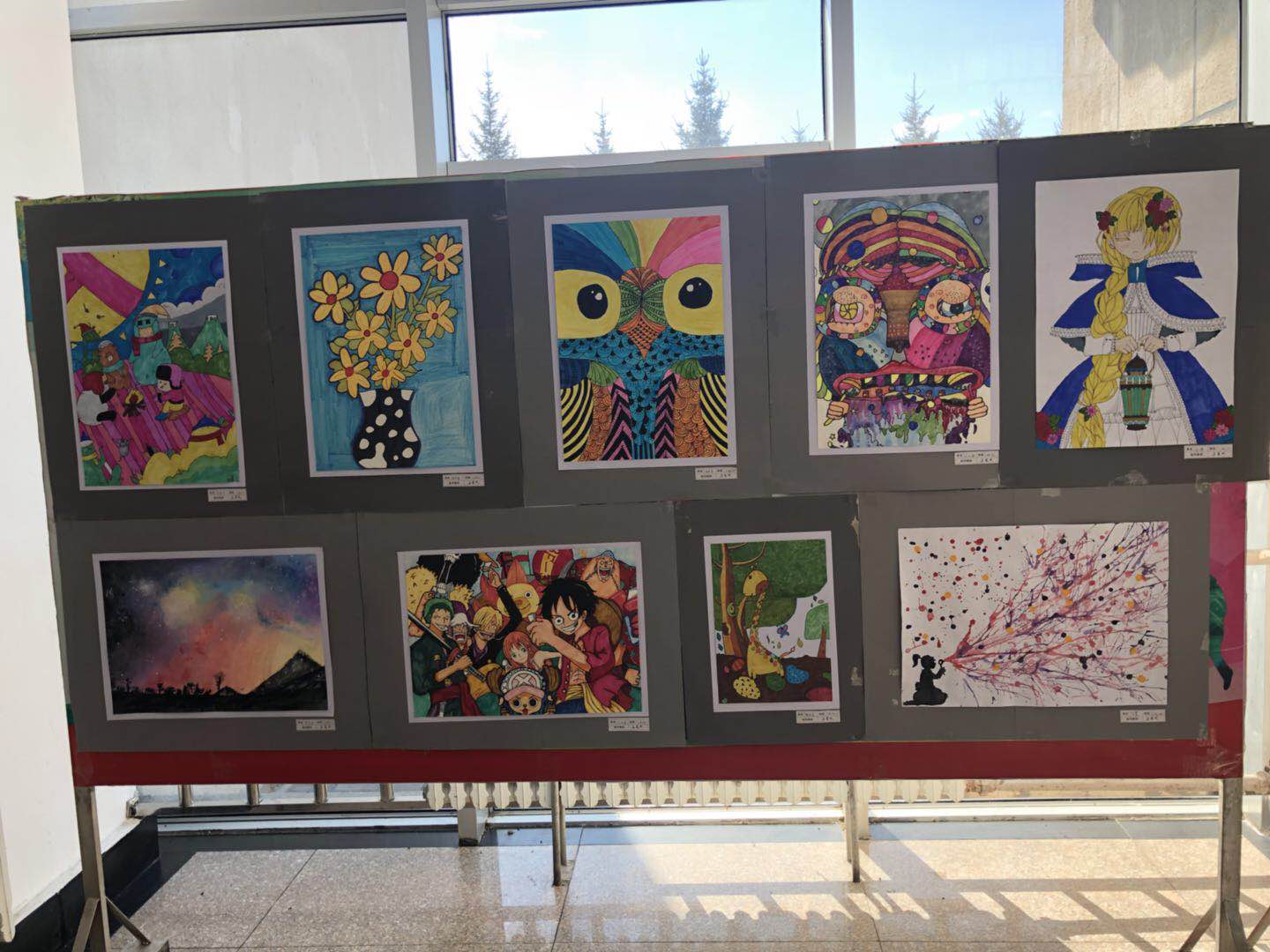 師范學(xué)院學(xué)前教育專業(yè)學(xué)生職業(yè)技能大賽系列活動報道之一---兒童畫比賽